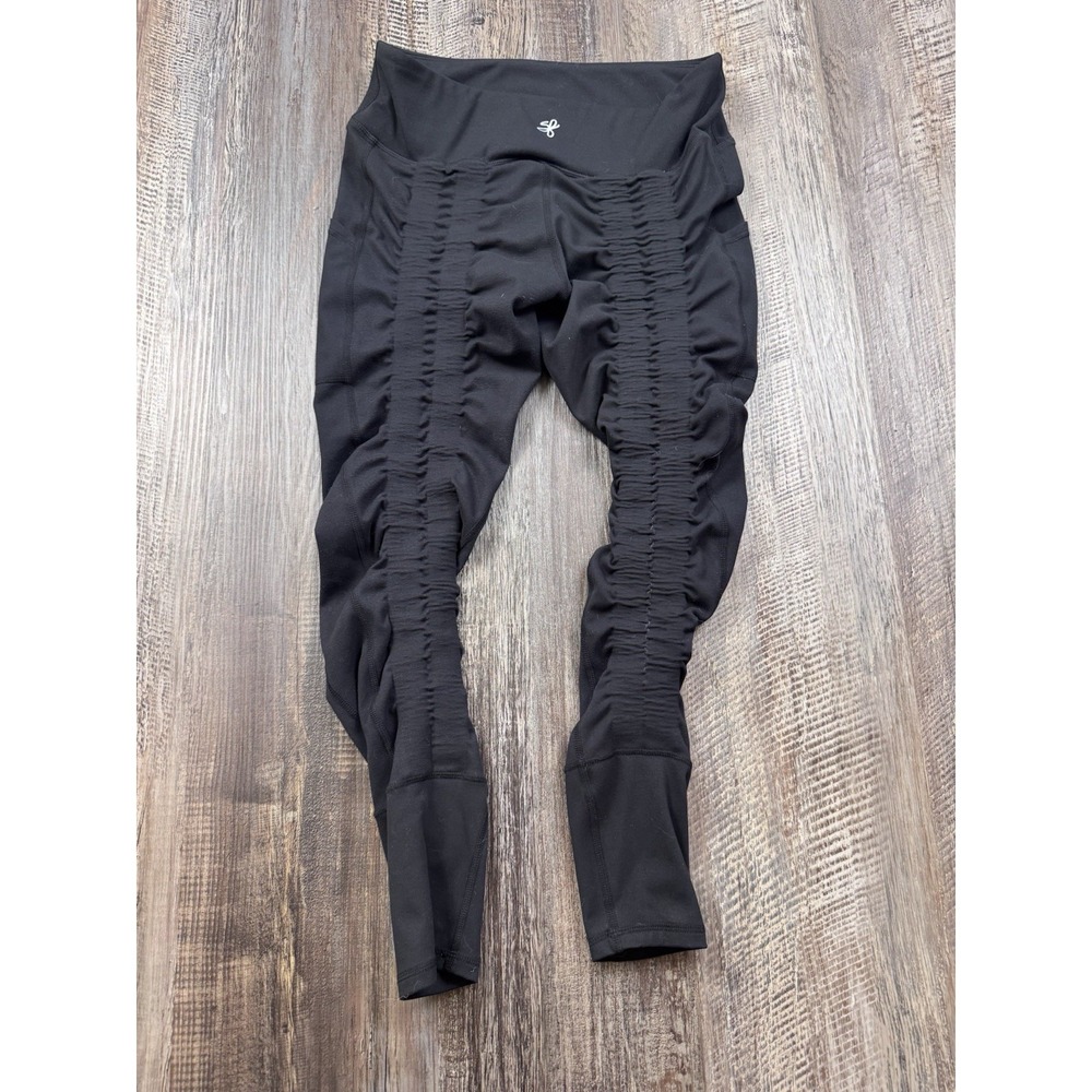 Sweetflexx Full Hi-Rise Resistance Leggings black 8 23" Inseam Booty Workout